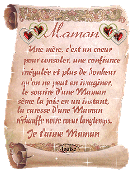 pour toutes les mamans du monde