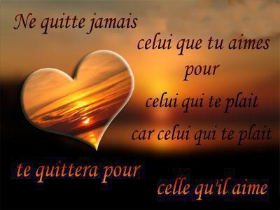 NE QUITTE JAMAIS