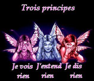 trois principes!!!!!!!!!